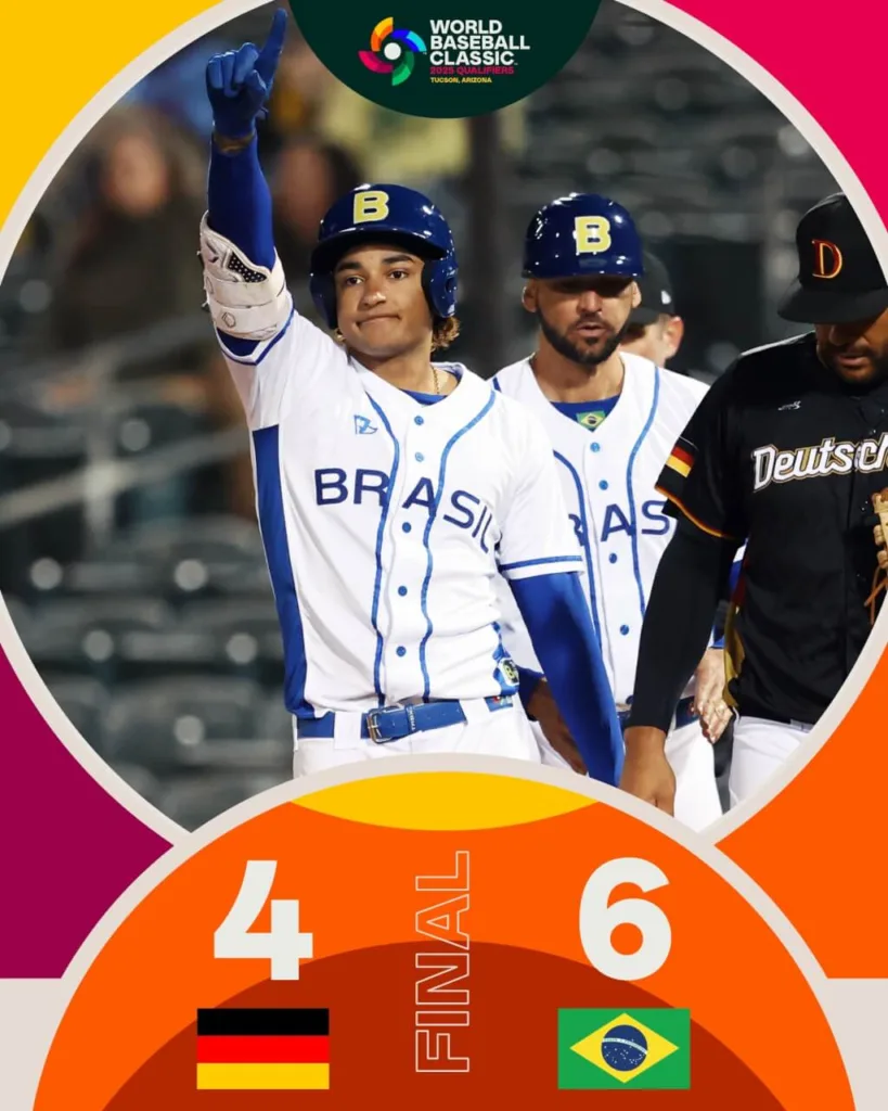  巴西隊 6：4 擊退德國隊