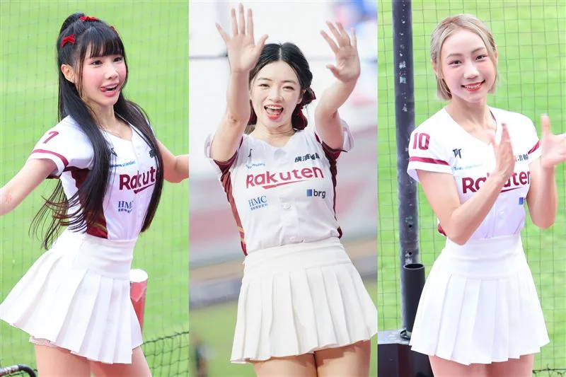 樂天女孩筠熹(左)，曲曲(中)，卉妮(右)將到直播派對應援