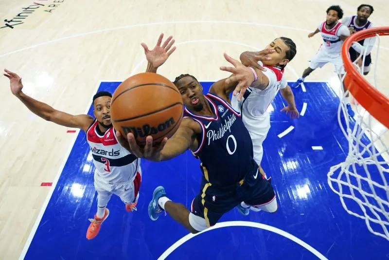 Tyrese Maxey已然成為費城的真核老大。/3a娛樂城