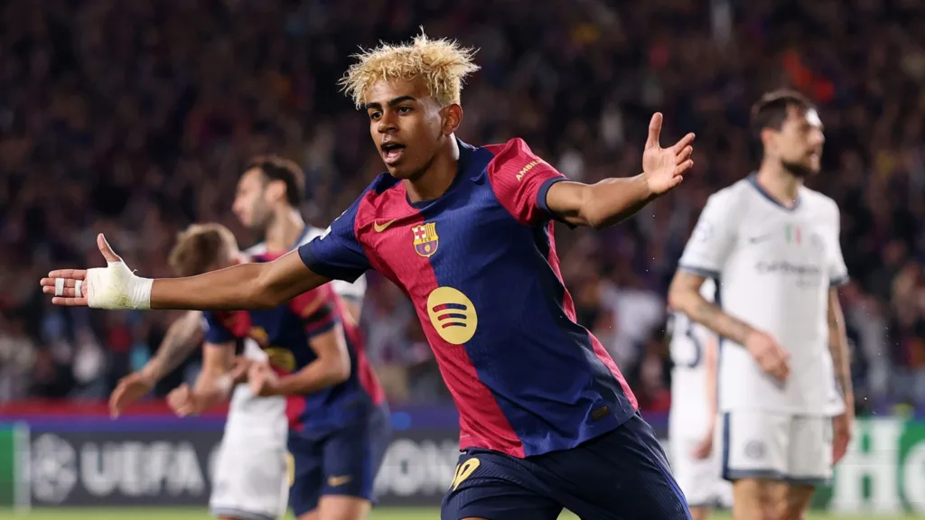 拉明·亞馬爾，年僅18歲的巴塞隆納前鋒