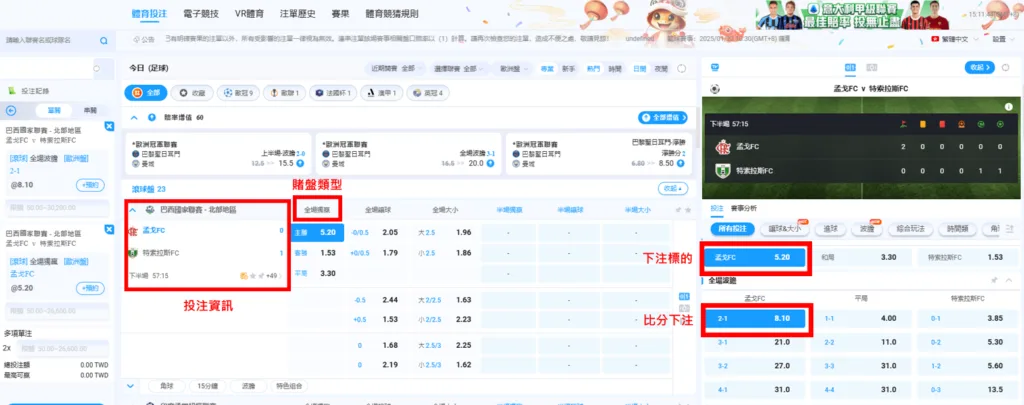 3A娛樂城教你輕鬆看懂世界盃投注盤口 熊貓體育盤口