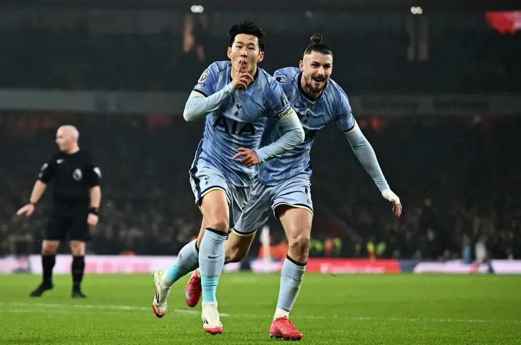 英超孫興慜領軍熱刺挑戰阿森納，進攻破門打破僵局！