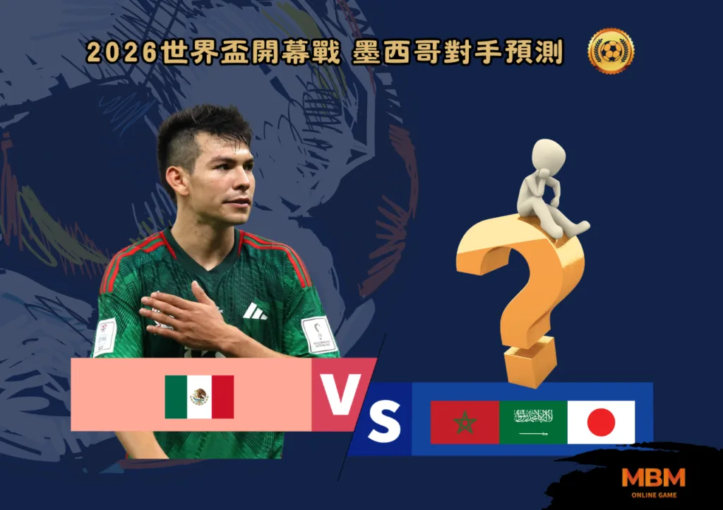 投注指南：如何布局2026世界盃開幕戰墨西哥的賠率與冷門策略 墨西哥可能的對手